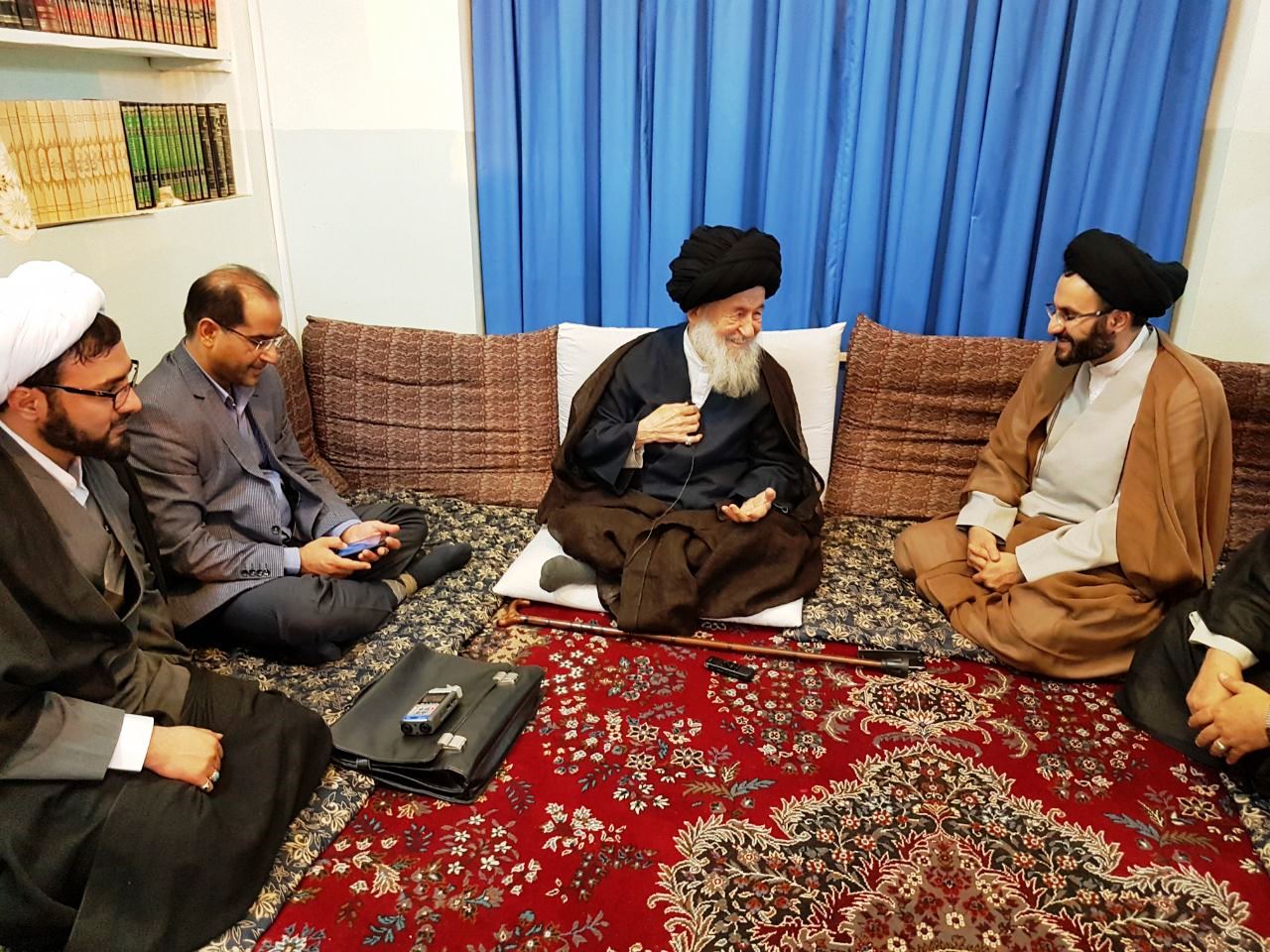 دیدار با آیت الله علوی گرگانی