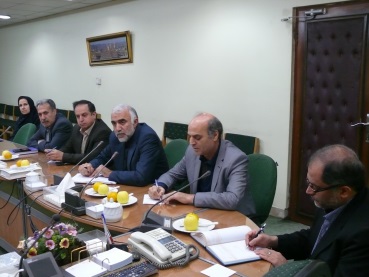 نشست مدیر نظارت بر مواد غذایی با مسئولين مرکز صدا وسيما