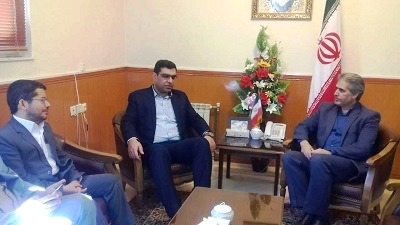بازدید معاون غذا و دارو دانشگاه علوم پزشکی مشهد از شبکه بهداشت و درمان کاشمر