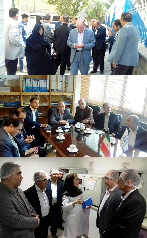 بازدید تیم بازرسی معاونت غذا و دارو دانشگاه از شبکه بهداشت و درمان چناران