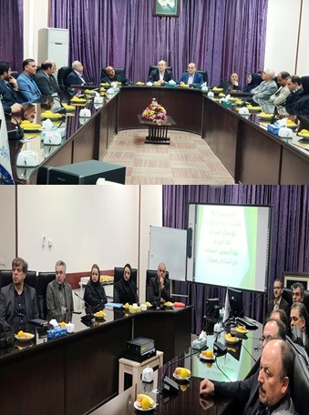 نشست سرپرست معاونت غذا و دارو دانشگاه با تولیدکنندگان